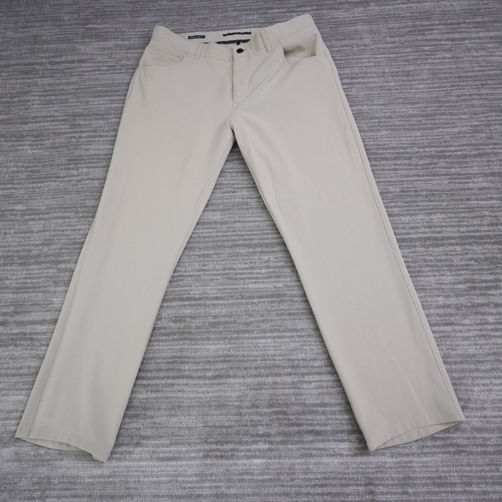 Alberto Pants Men Chino Modern Fit Stone Tan Ceramica 34x34 (Fit 35x28.75)